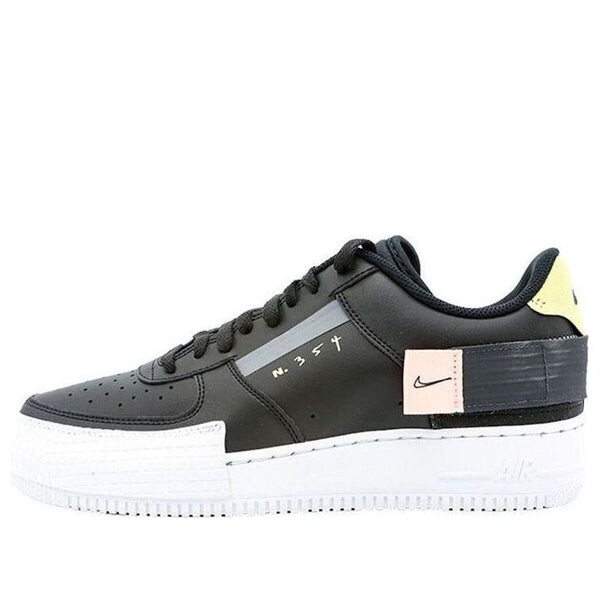 

Кроссовки Air Force 1 с низким падением Nike, черный