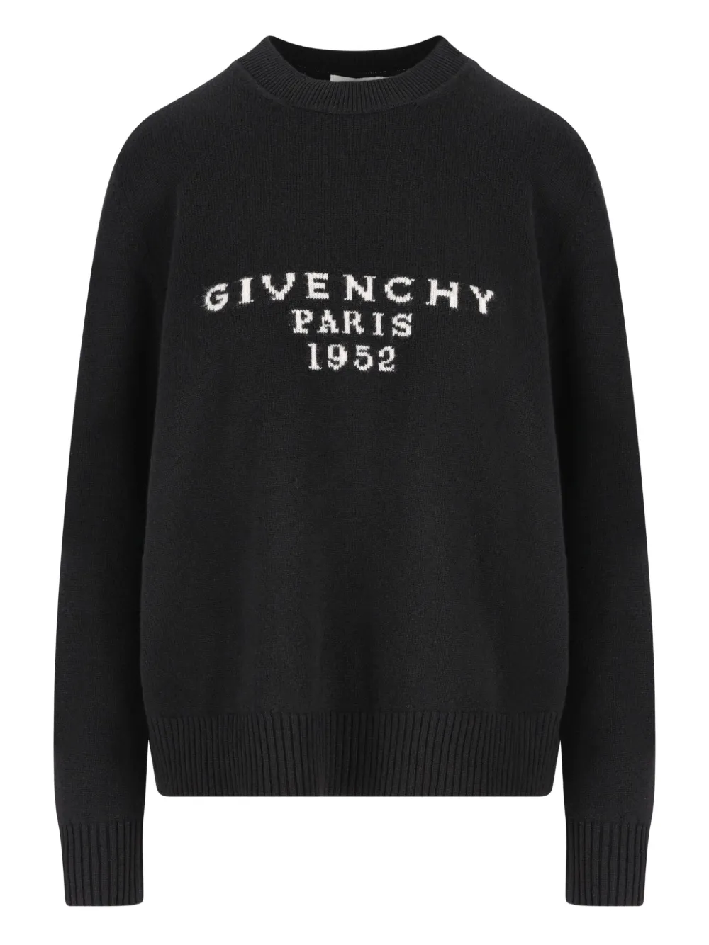 

Свитер с интарсией логотипа Givenchy, черный