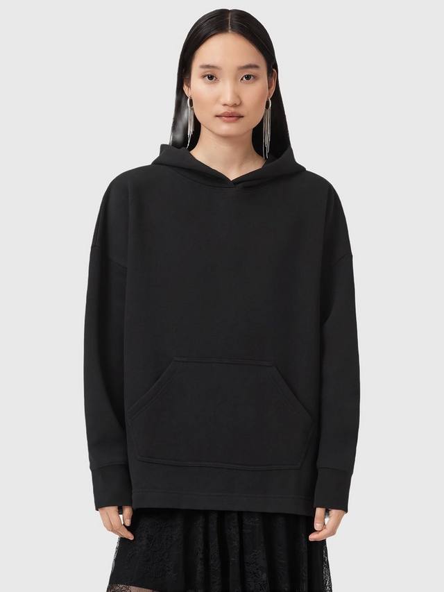 

Craneo Etie худи с черепом и шнуровкой AllSaints, Black