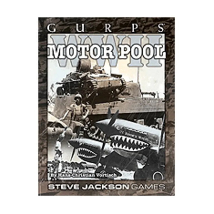 

Motor Pool, GURPS (1st-3rd Edition) - World War II, мягкая обложка