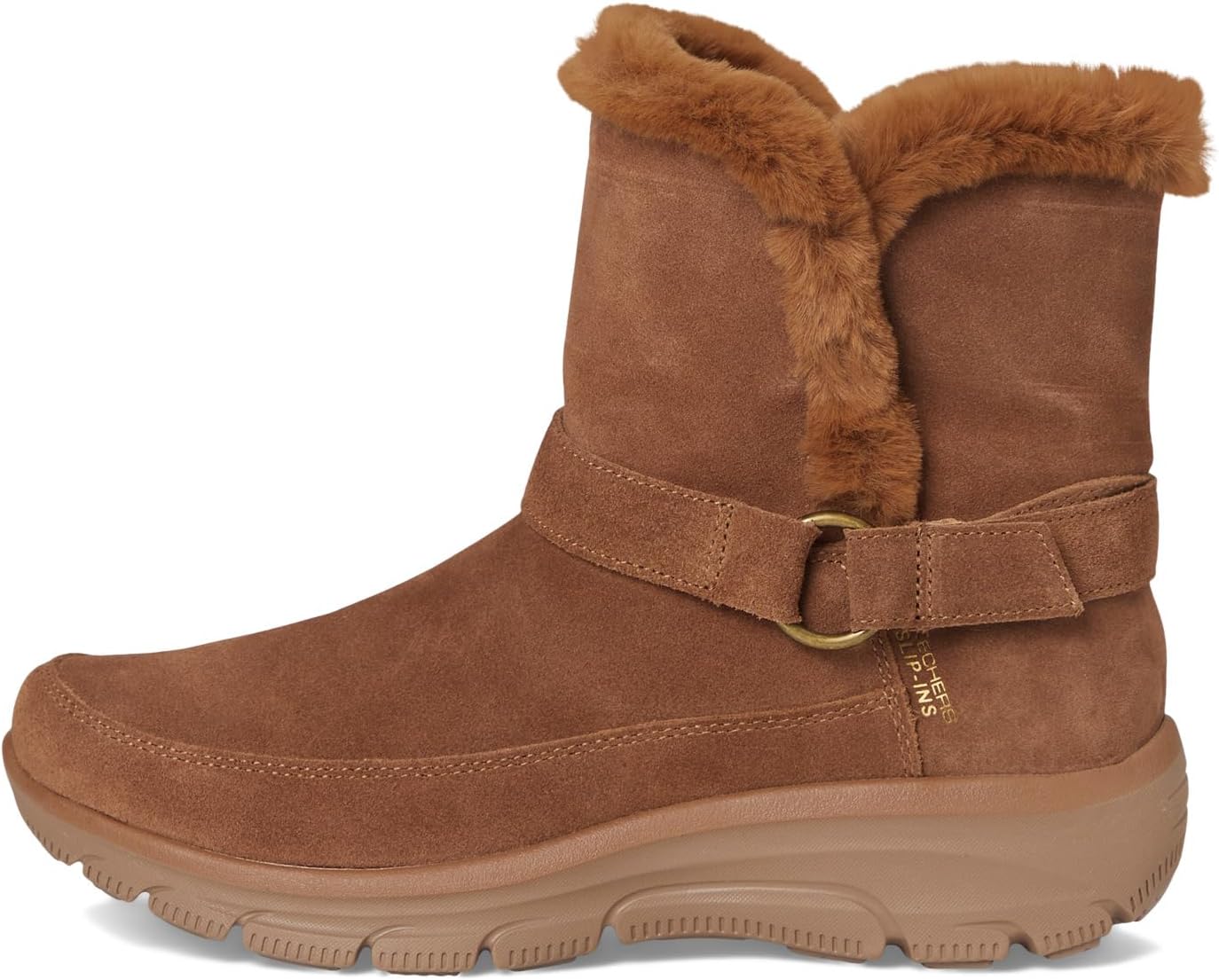 Ботинки SKECHERS Women's Easy Going - Dreamers Luxe Vibe Hands Free Slip-ins, Chestnut — фото 4