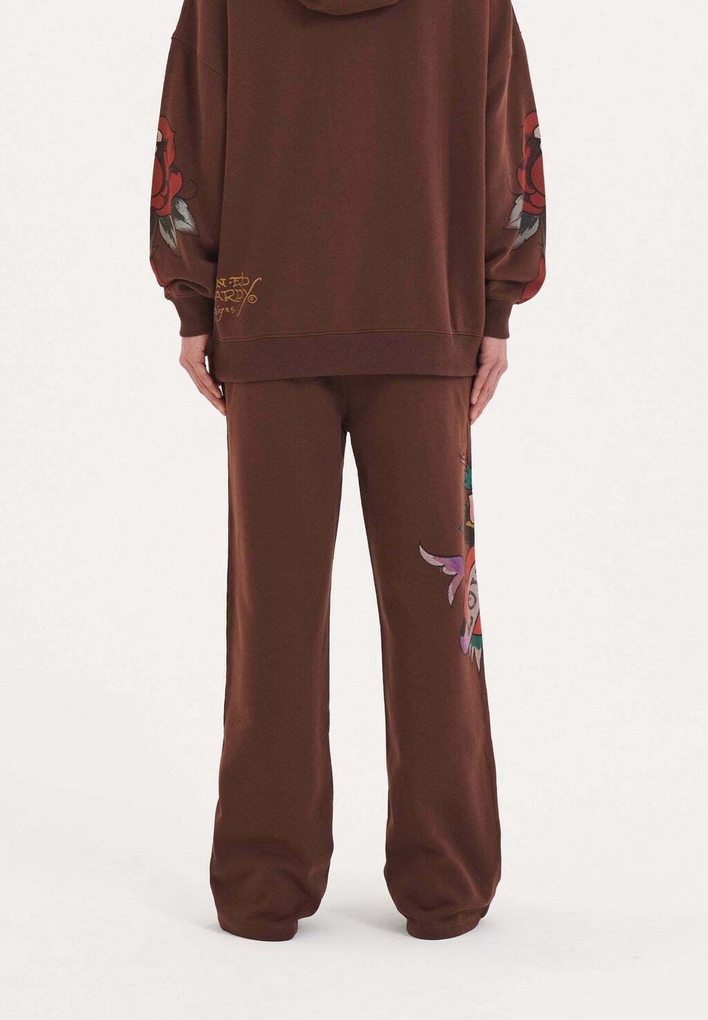 

Спортивные брюки LOVE HARD RELAXED Ed Hardy, коричневый
