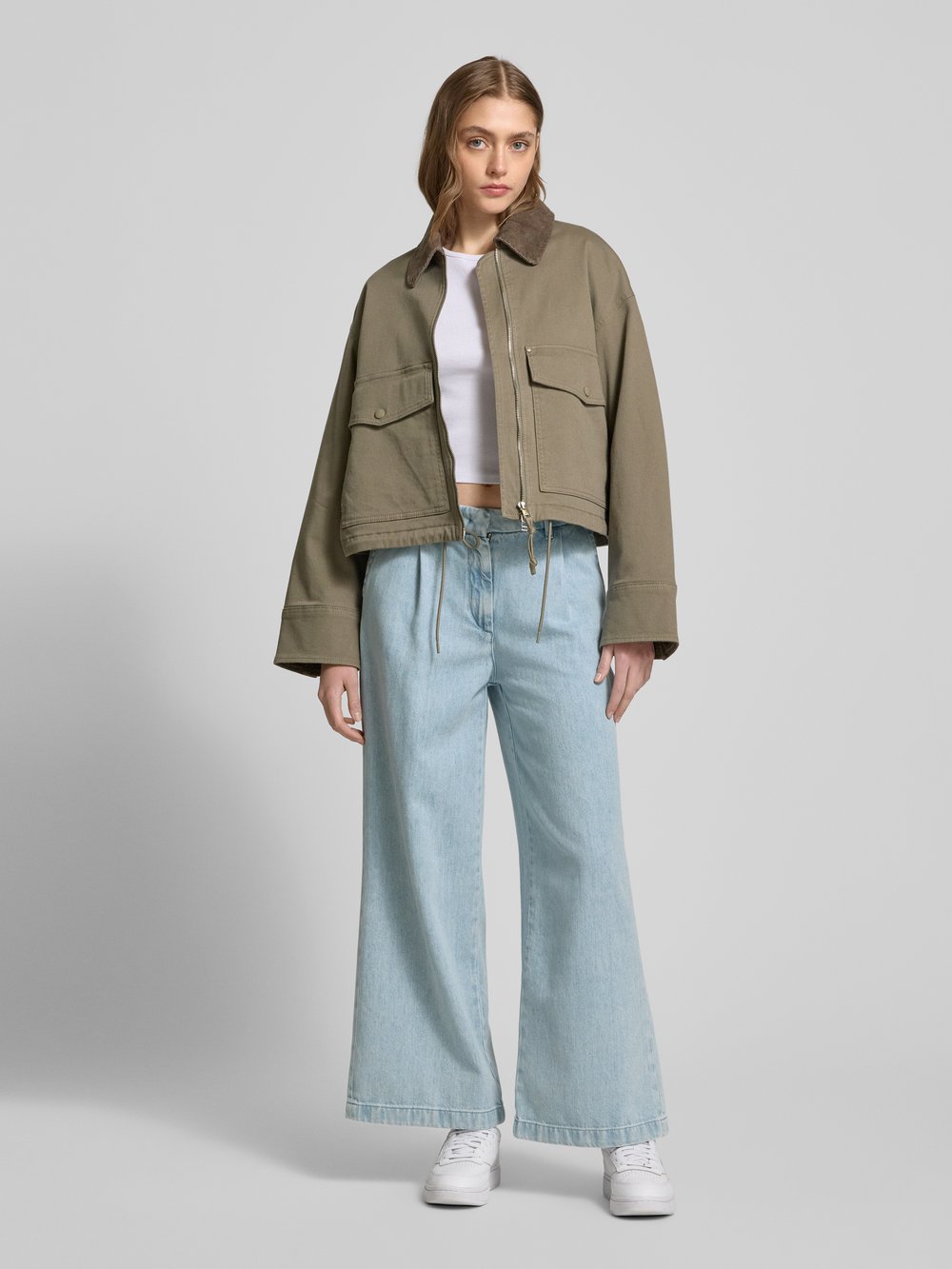 

Широкие джинсы со складками Marc O'Polo Denim