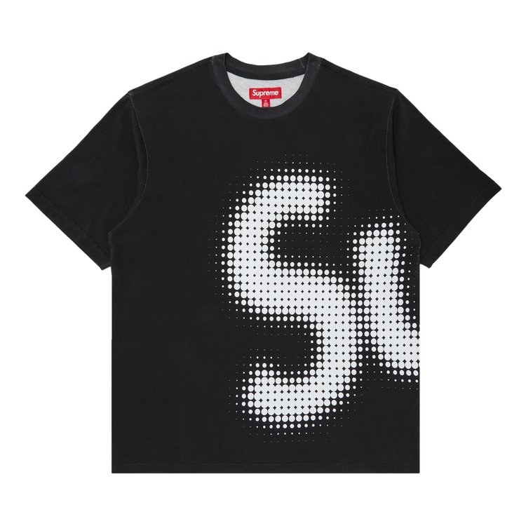 

Топ Supreme Halftone Short-Sleeve Top, черный