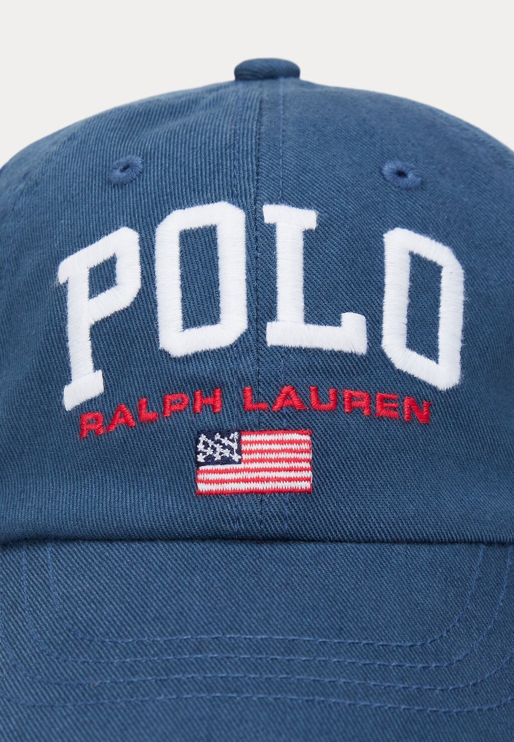 Кепка FLAG LOGO COTTON CHINO BALL CAP Ralph Lauren, синий