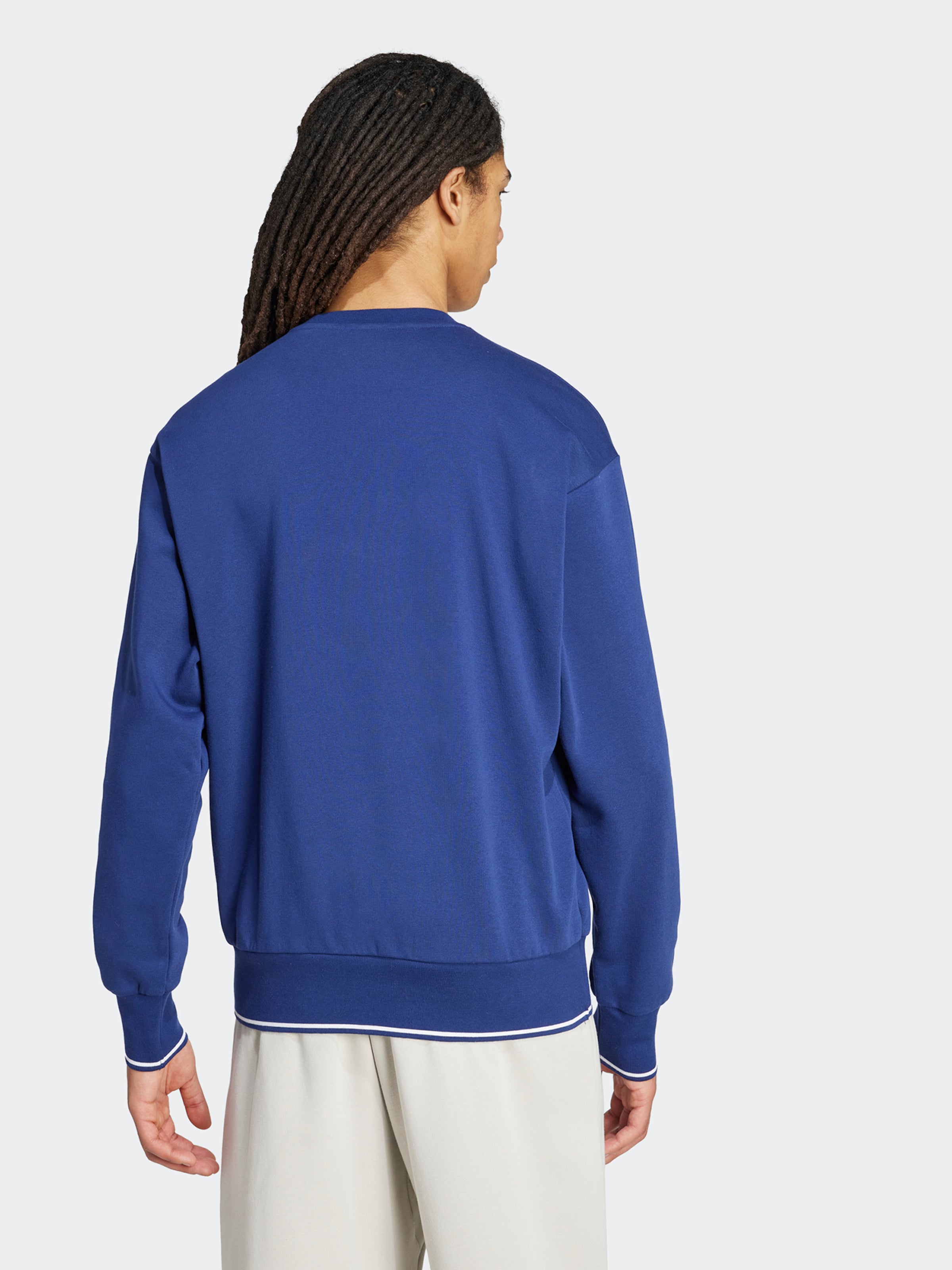 Adidas Sportswear Спортивный свитшот 'COLLEGIATE' в темно-синем цвете — фото 4