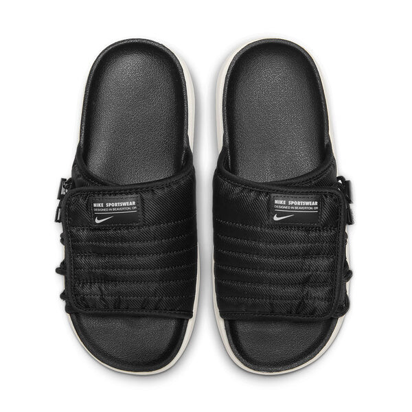 Тапочки asuna 2 'black' Nike, серый — фото 2