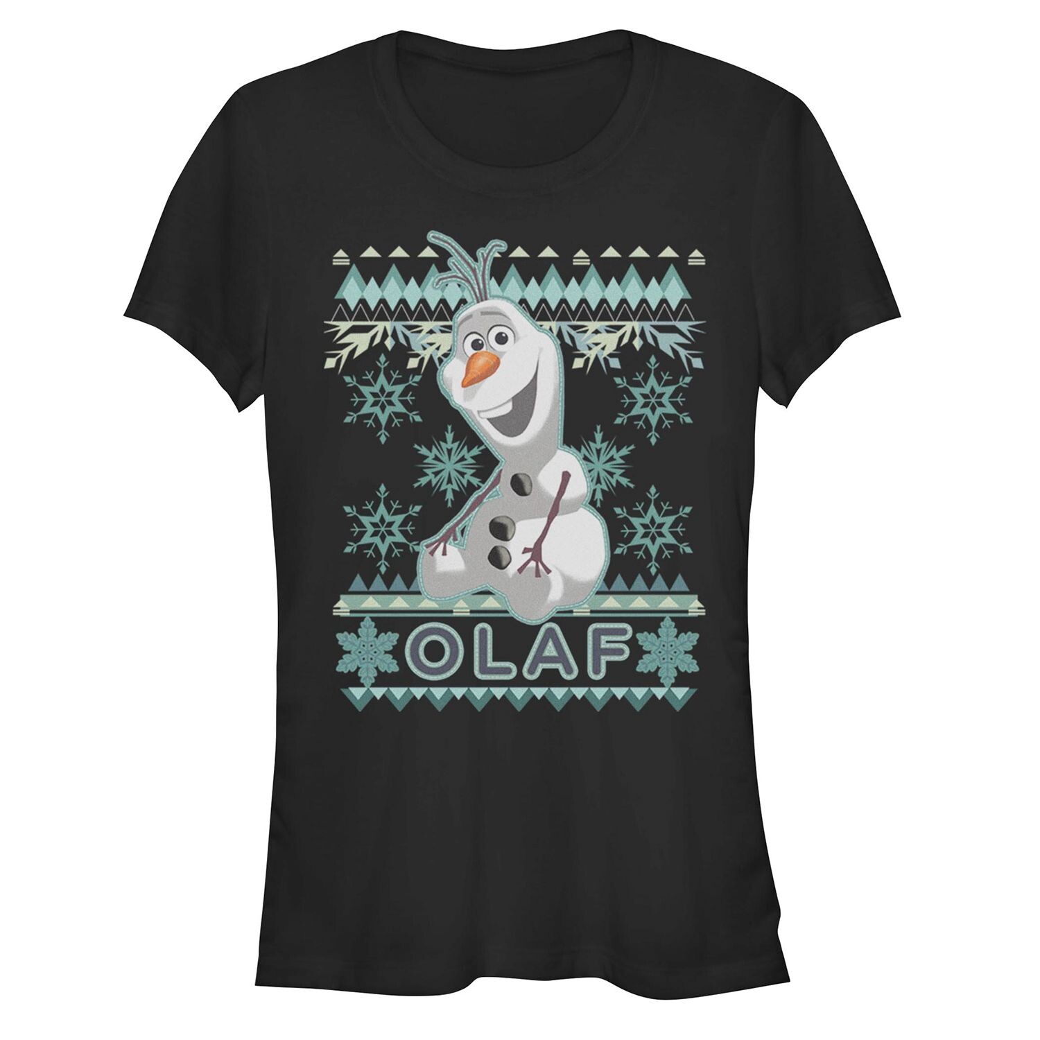 

Футболка в стиле рождественского свитера для юниоров Frozen Olaf Ugly Licensed Character