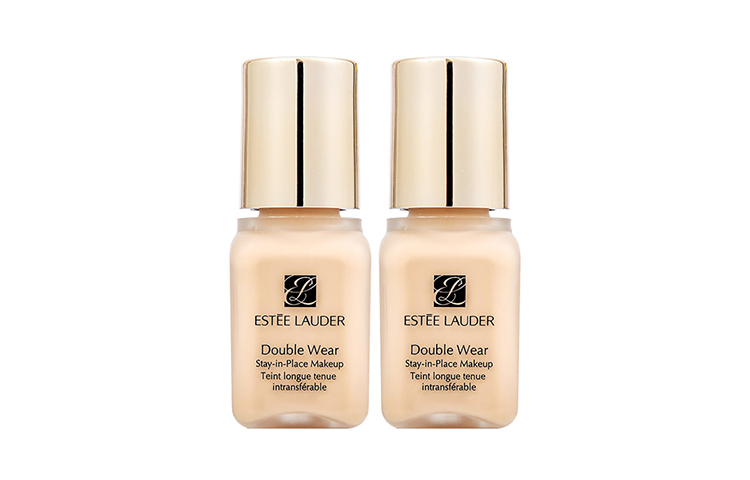 

Набор пробников жидкой тональной основы DW Long Lasting Makeup Liquid Foundation: консилер для выравнивания тона кожи и контроля жирности Estee Lauder, 7ml*2