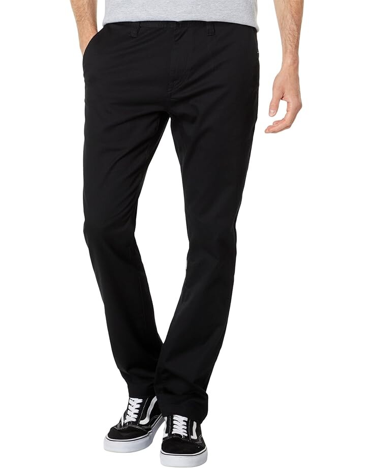 

Брюки Volcom Frickin Slim Stretch Chino, цвет Black 1