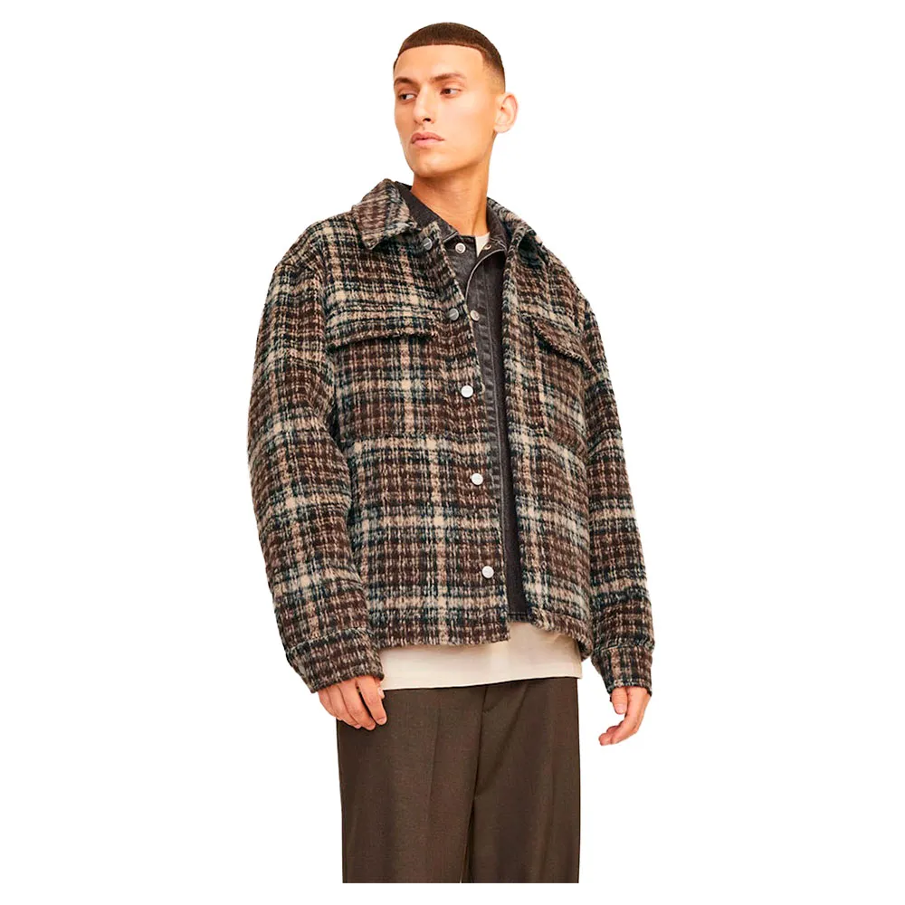 

Верхняя рубашка Jack & Jones Ontario, коричневый