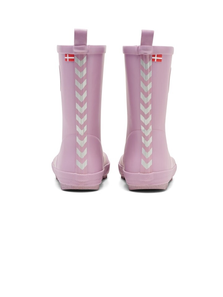 Резиновые сапоги Hummel Rubberboot Rubber Boot Kinder, цвет DEAUVILLE MAUVE — фото 2