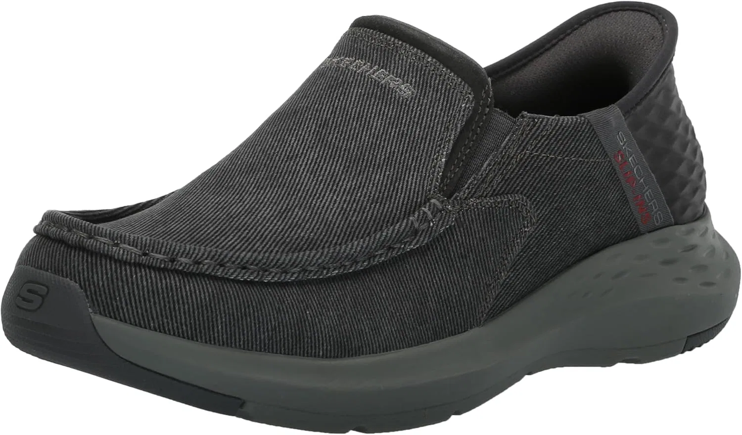 Мокасины мужские Skechers, серые