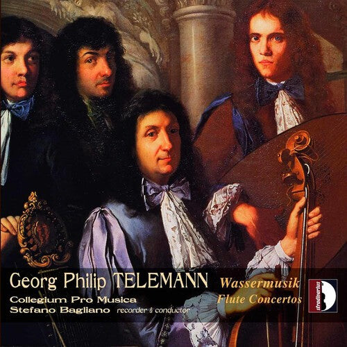

CD диск Telemann / Collegium Pro Musica / Bagliano: Wassermusik & Flute Concertos