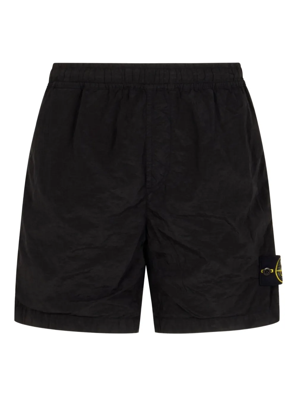 

Спортивные шорты с нашивкой Stone Island, черный