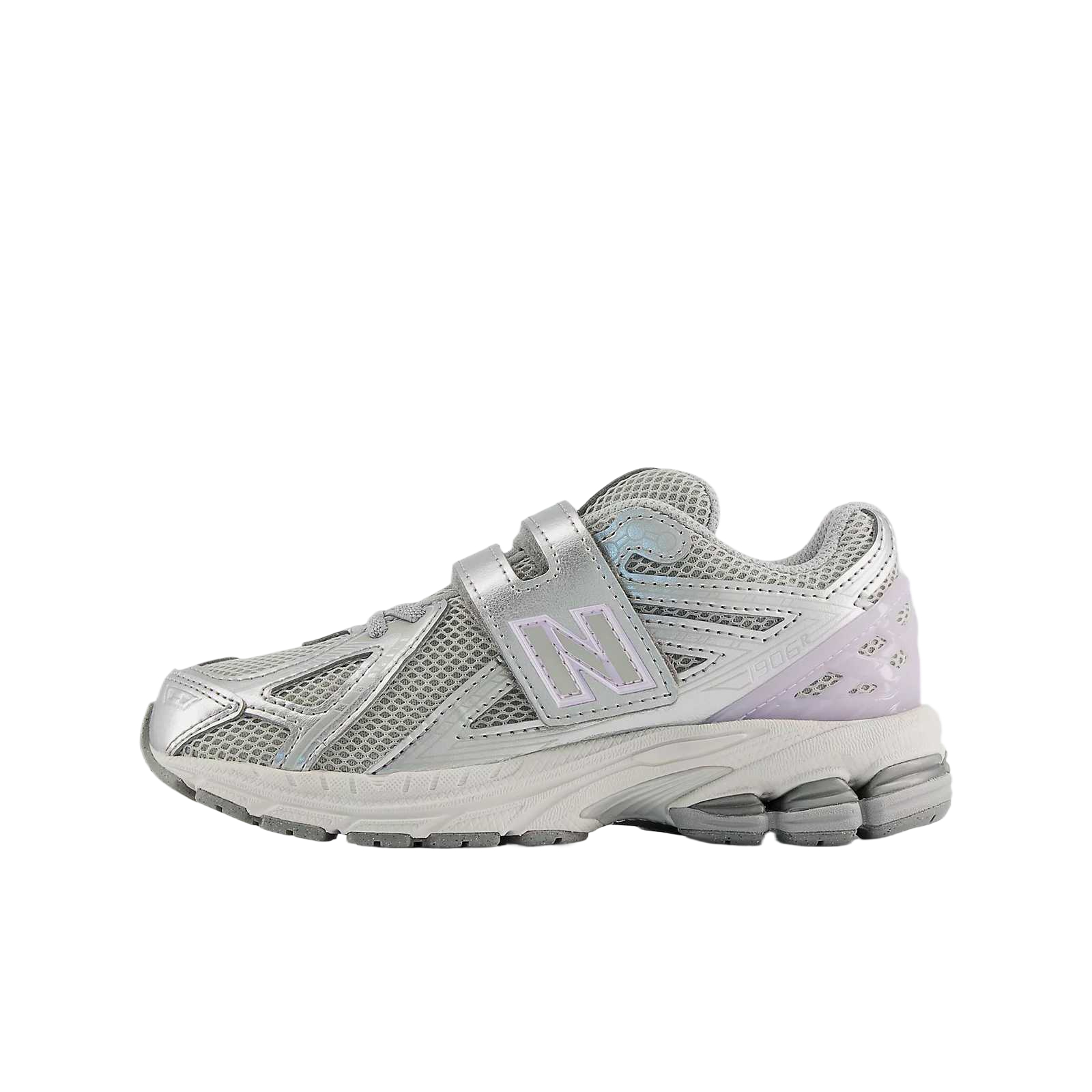 New Balance 1906 Cushioning детские беговые кроссовки серый/фиолетовый для детей 3-7 лет