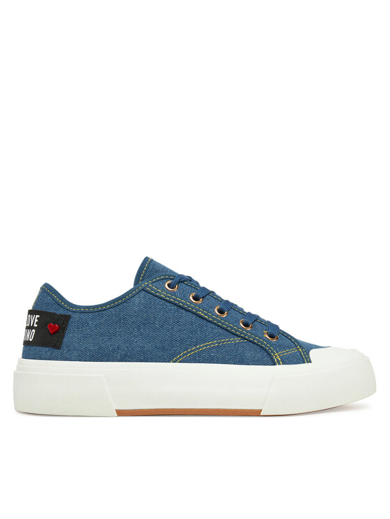 Тканевые кроссовки JA15012G1MJO5700 Love Moschino, синий
