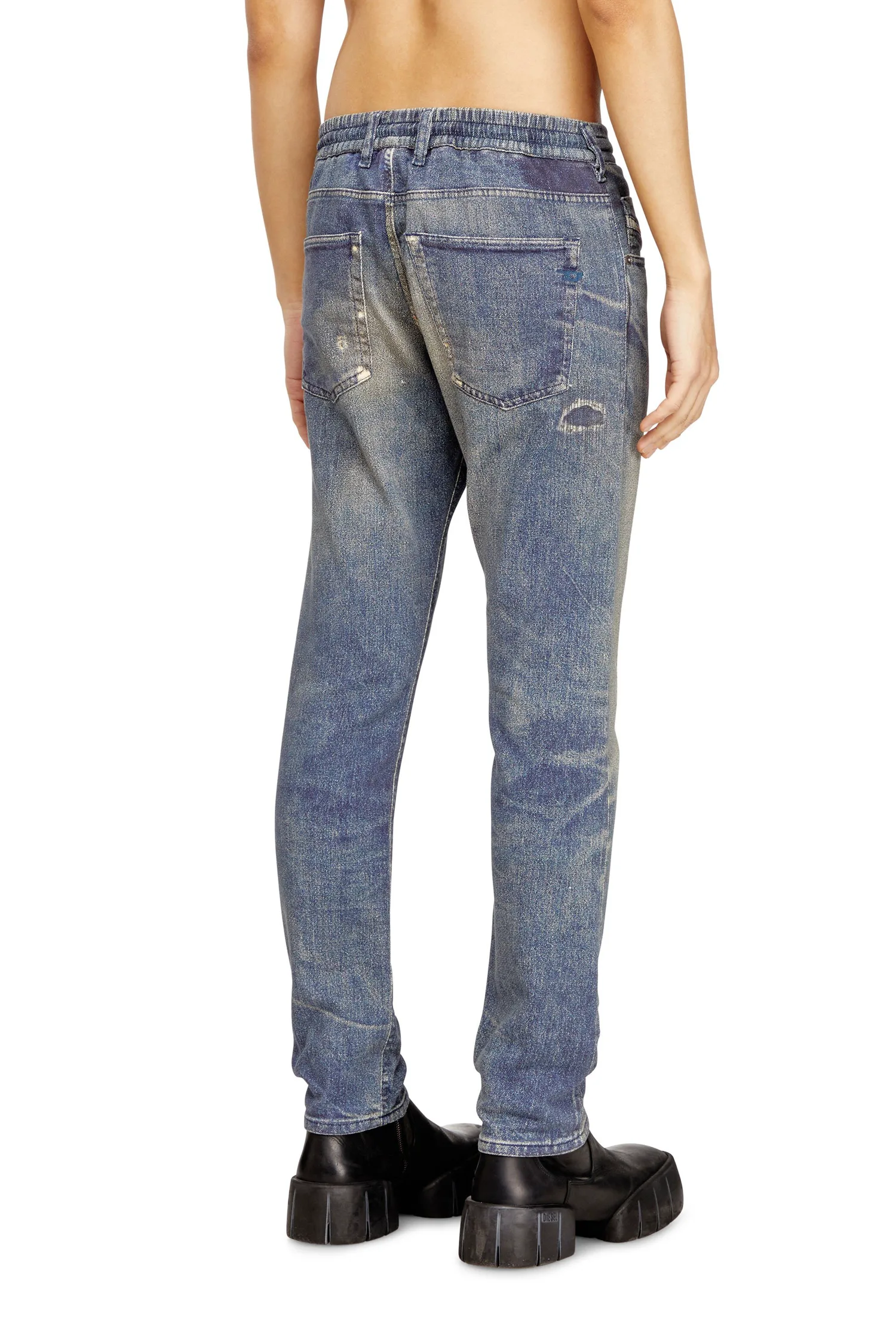 Мужские джинсовые джинсы Jog 2032 D-KROOLEY-B JOGG Diesel, Indigo Blue — фото 4