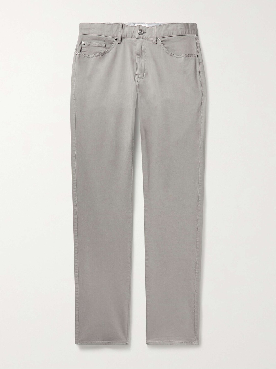 

Брюки Ultimate Stretch из хлопка и сатина из смеси модала PETER MILLAR, серый