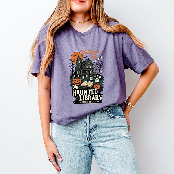 

Футболка с коротким рукавом The Haunted Library Simply Sage Market, Purple, Зеленый, Футболка с коротким рукавом The Haunted Library Simply Sage Market, Purple