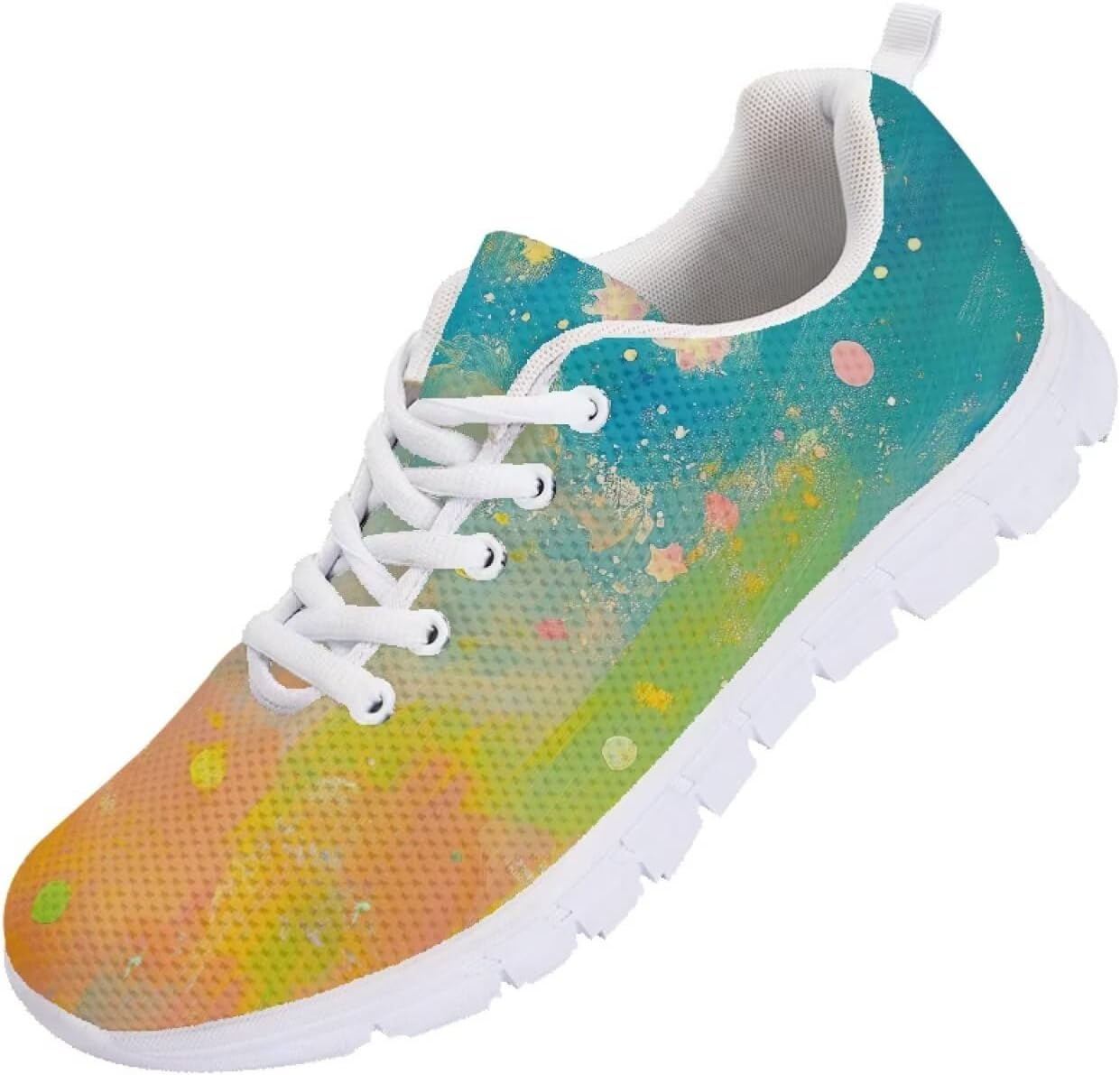 

Мужские теннисные кроссовки Funnydude Funny Print, осень 2025, прогулочные кроссовки, повседневные, противоскользящие, для тренировок, Tie Dye B