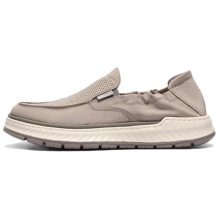 

BELLE Мужские повседневные туфли с низким верхом, серые/синие