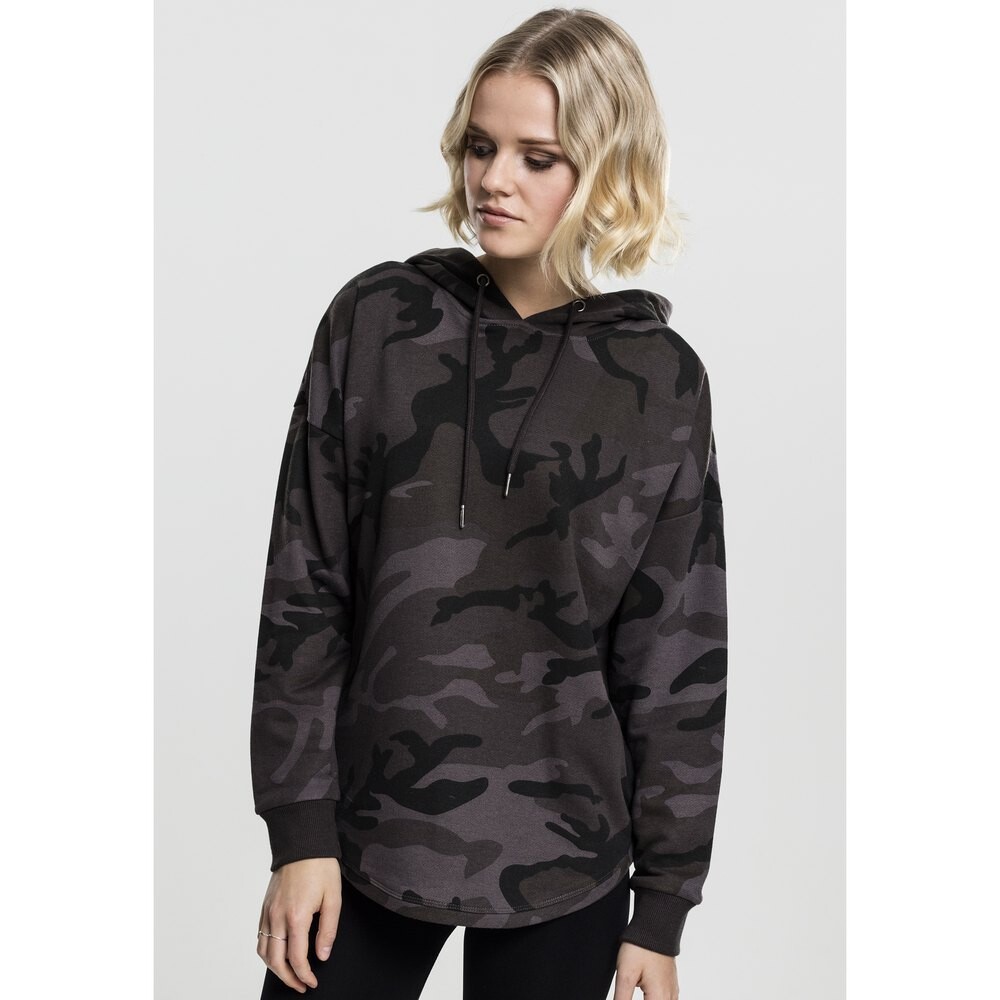 

Толстовка Urban Classics Camo, черный