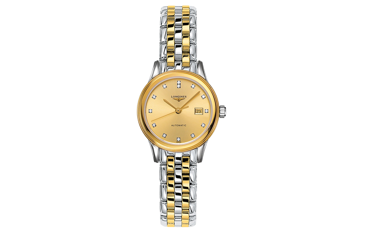 

LONGINES Часы Flagship L4.374.3.37.7, Gold Watch Case