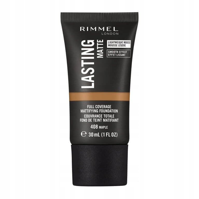 

Rimmel Lasting Matte 408 тональный крем с эффектом кленового лица 30 мл Inna marka