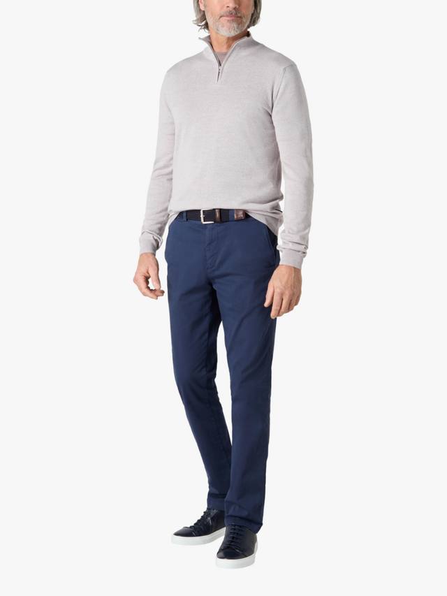 

Свитер Curragh Half Zip из мериносовой шерсти Oliver Sweeney, Pebble