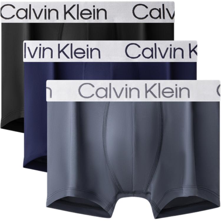 

Мужские трусы 3 штуки Calvin Klein, черный/синий/серый