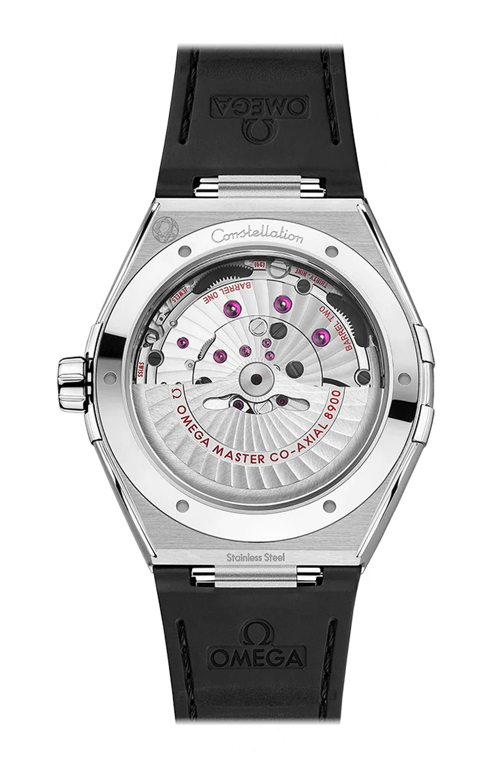 OG OMEGA CONSTELLATION ACC/VIT АВТО 41 ММ ЧЕРНЫЙ ЦИФЕРБЛАТ - 131.33.41.21.01.001, синий — фото 2