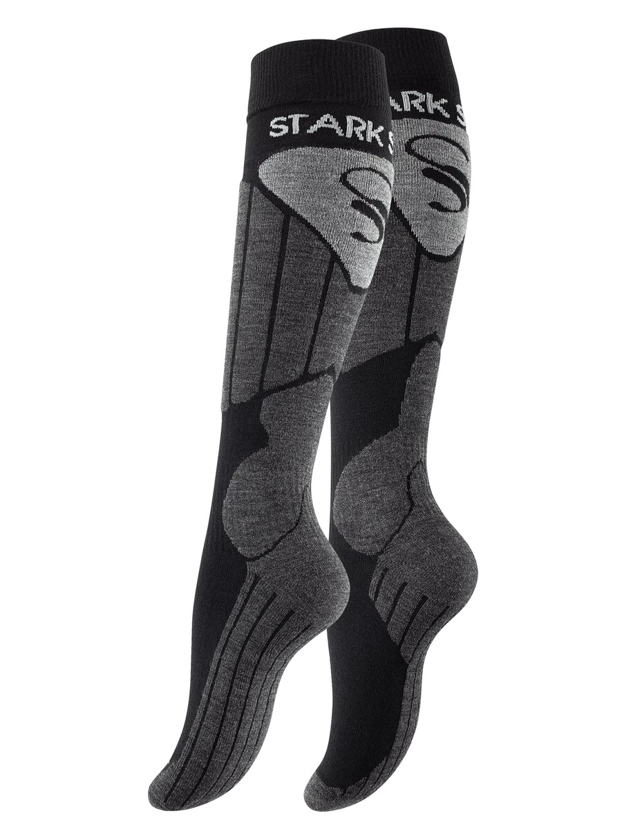 

Спортивные носки Stark Soul, серый/светло-серый