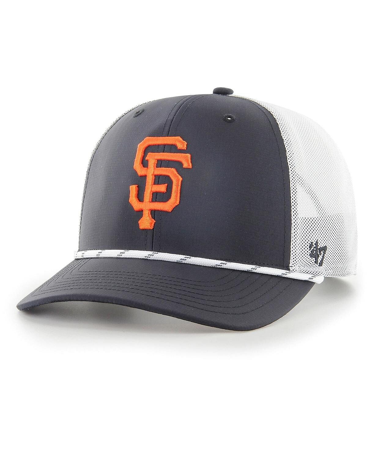 

Мужская черная кепка San Francisco Giants Burden Trucker Snapback '47 '47 Brand