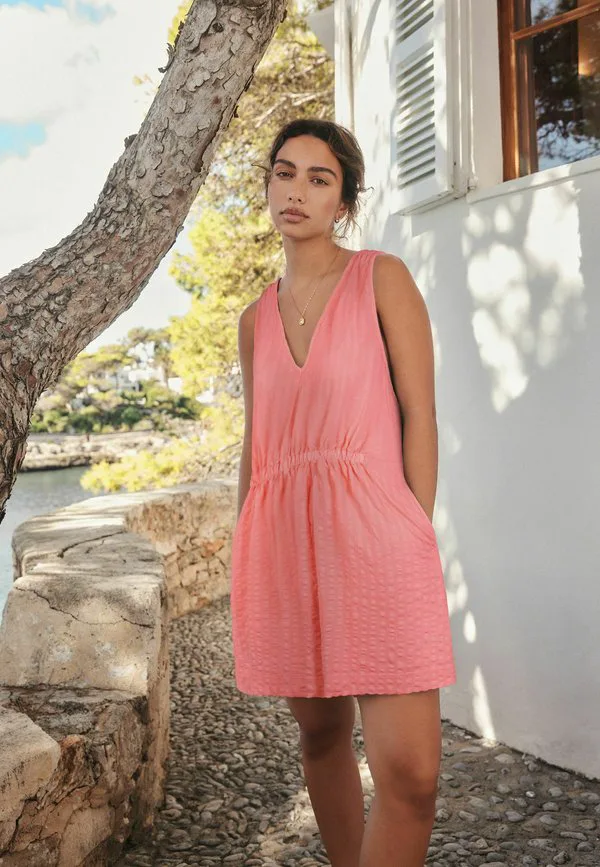 Летний комбинезон Next, Coral Pink — фото 2