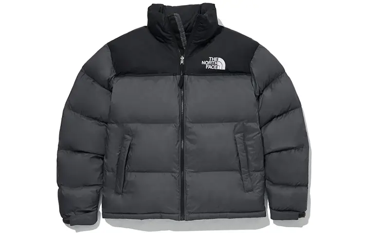 

Стеганая куртка Nuptse унисекс серая The North Face, серый