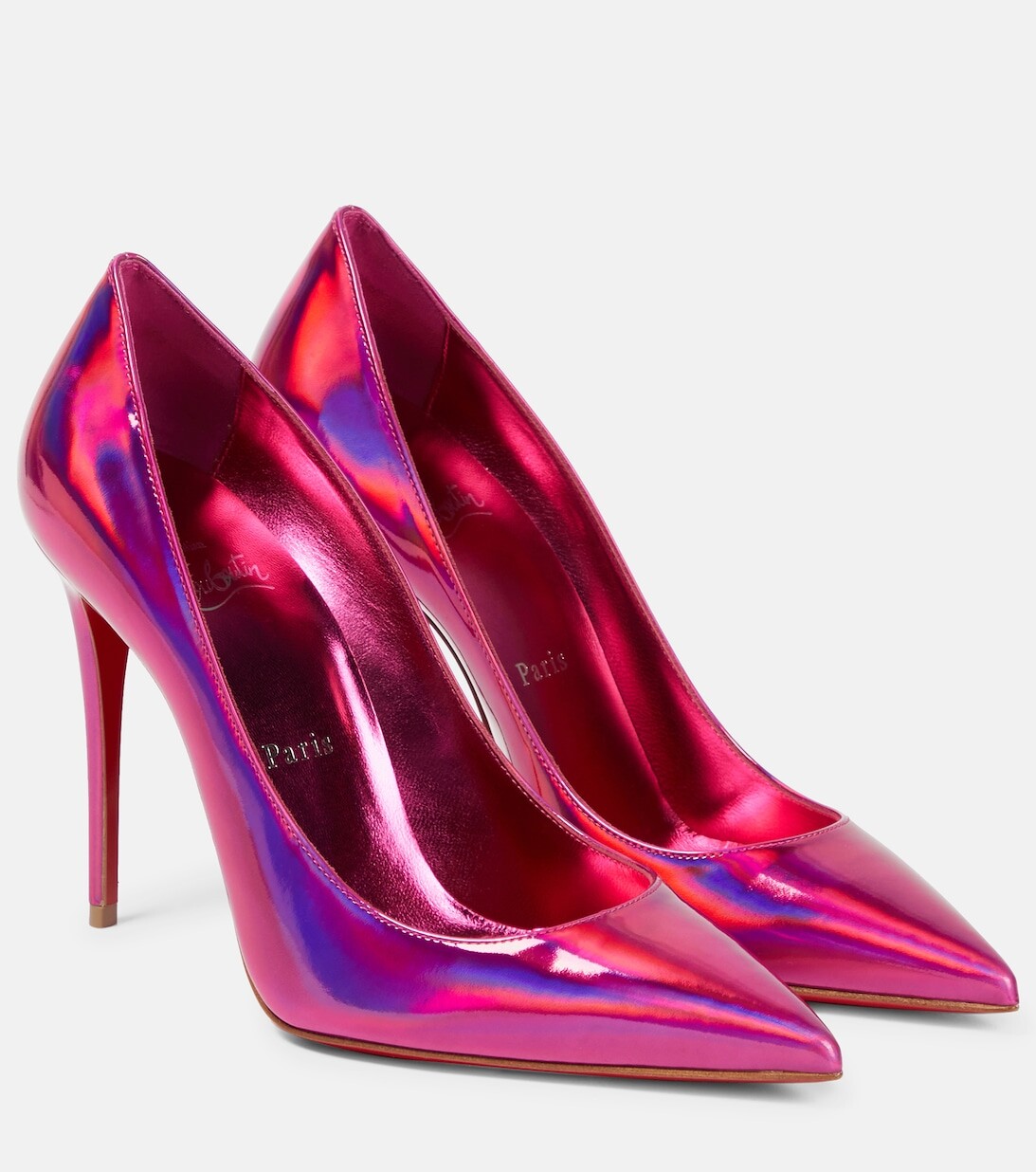 Лакированные туфли Kate Christian Louboutin, красный