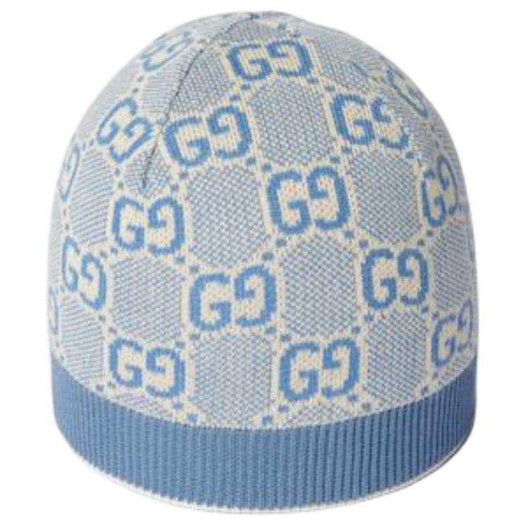 

GUCCI Детская хлопковая шапочка, Blue
