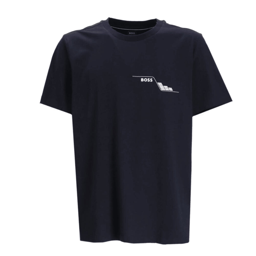 

Мужская футболка с коротким рукавом Hugo Boss Tee 3, темно-синий