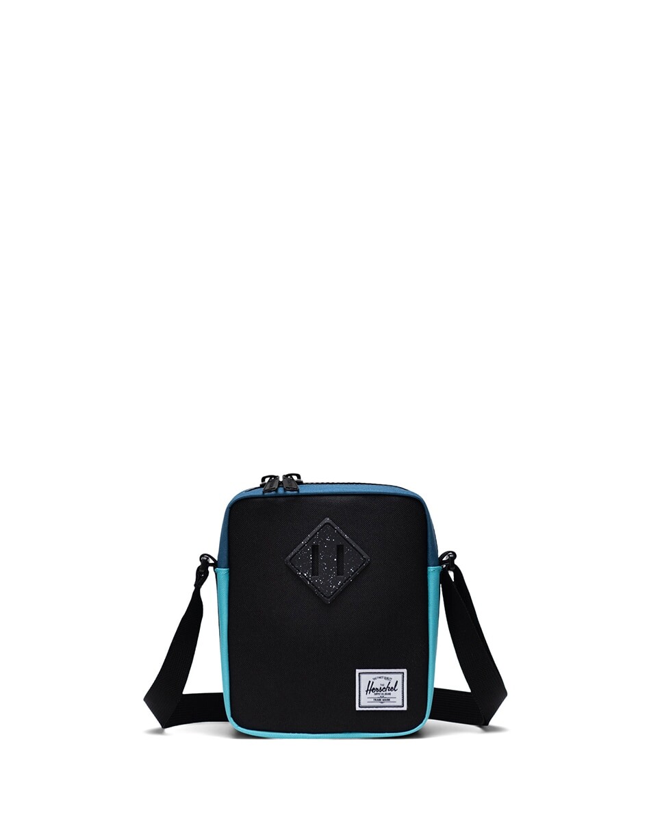 

Черная сумка через плечо унисекс на молнии Herschel, черный