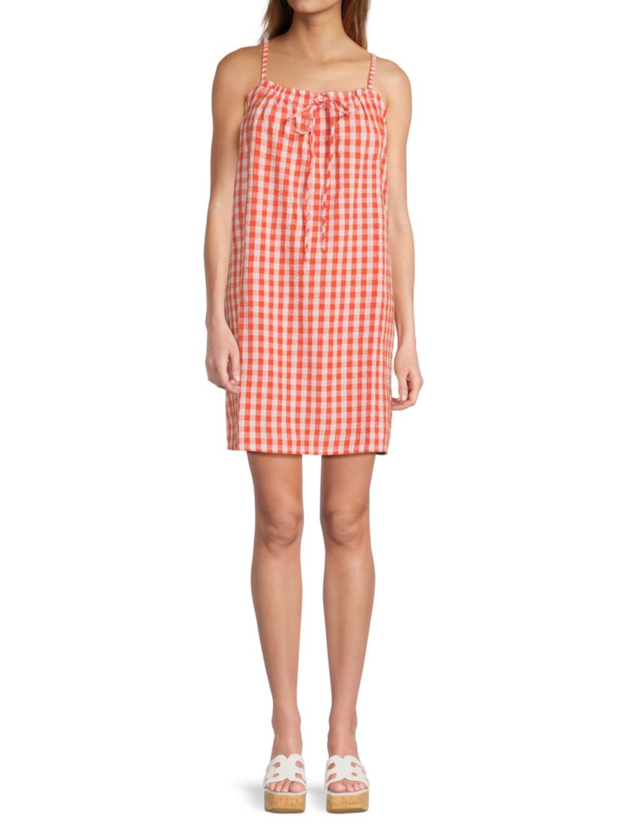 

Мини-платье-футляр в клетку Othea Vero Moda, розовый/мульти