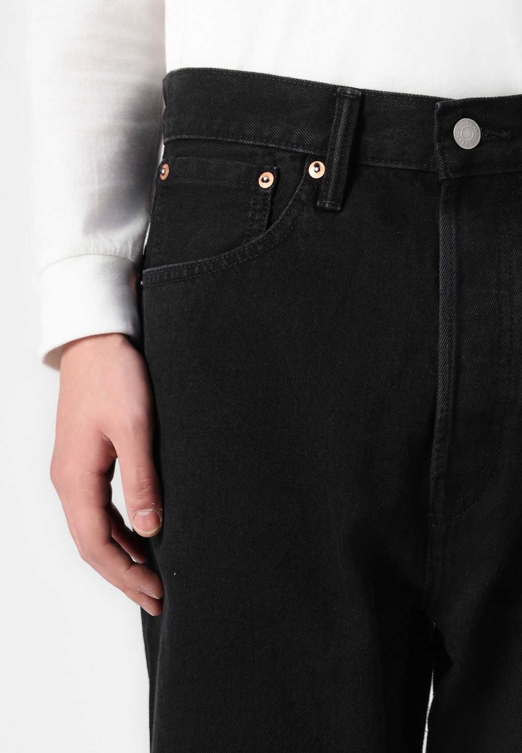 

Джинсы свободного кроя LOOSE ORGANIC GAP, черный