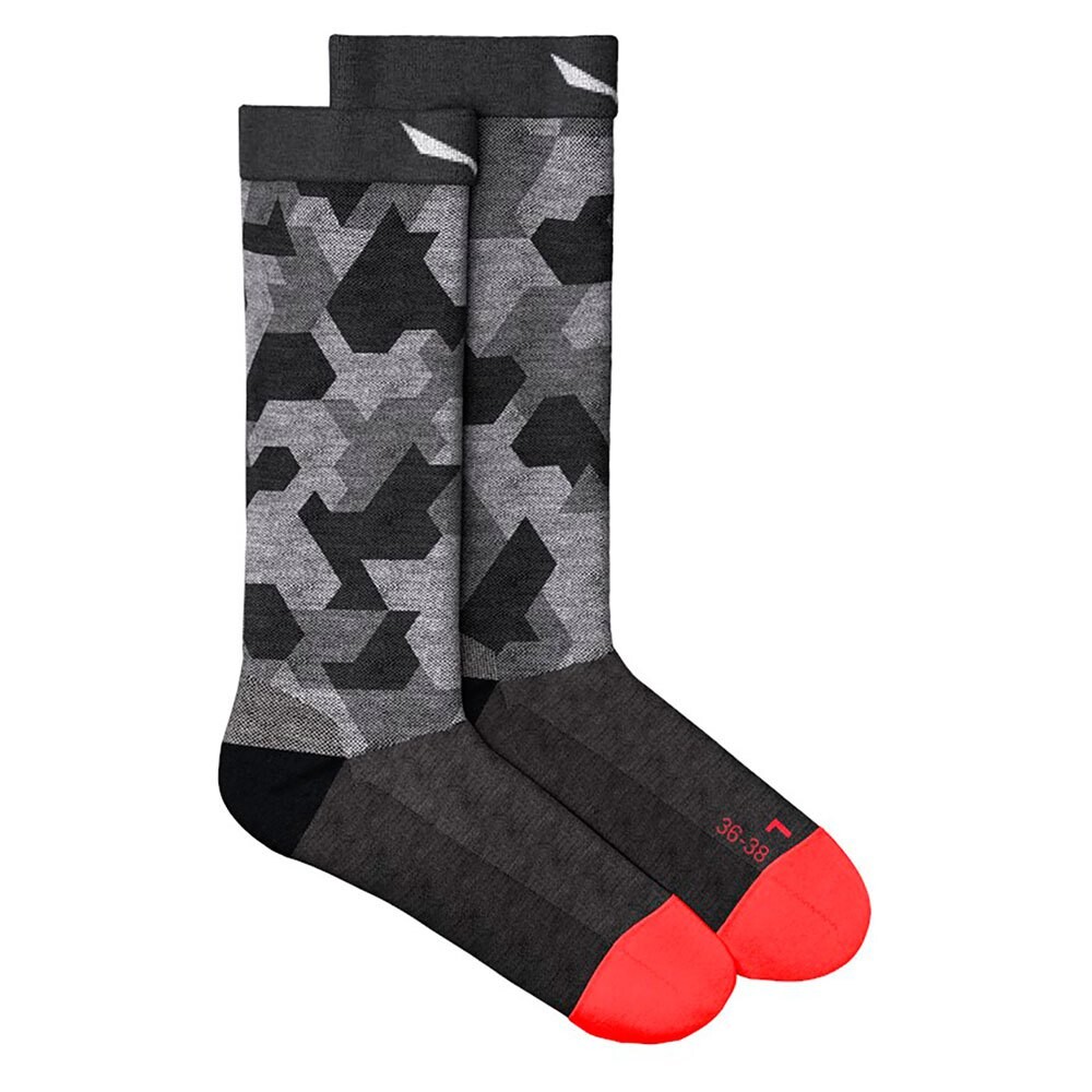 

Носки Salewa Pedroc Camo Long, серый