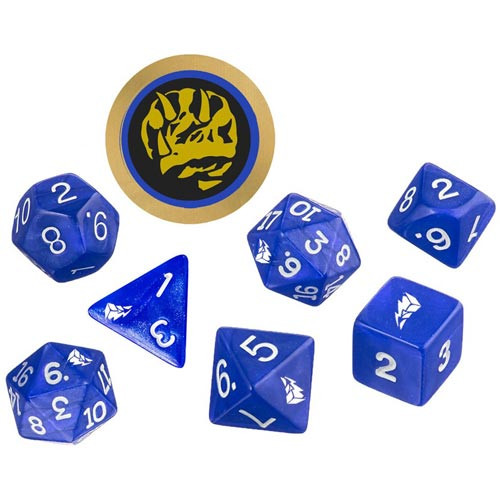 

Ролевая игра Renegade Game Studios Power Rangers RPG: Blue Dice Set