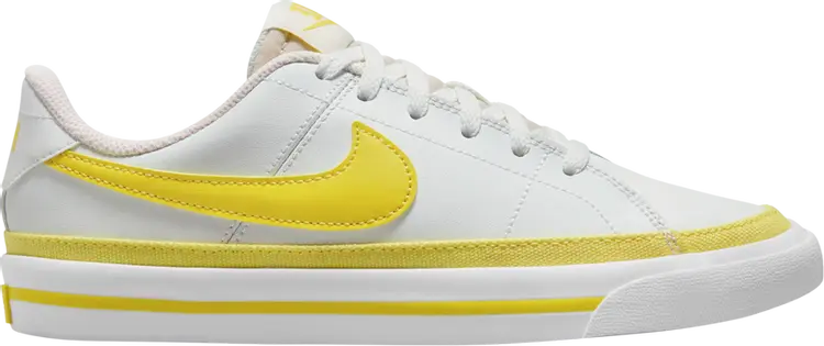 

Кроссовки Court Legacy GS 'Opti Yellow', белый