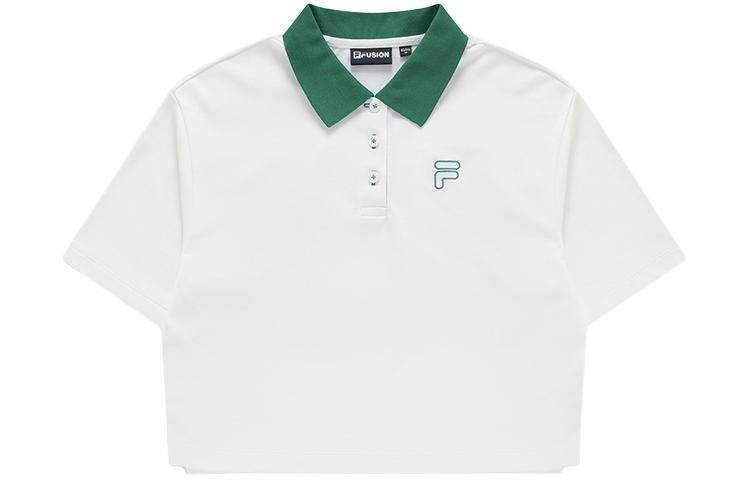 

Футболка поло FOB серии женская стандартная белая FILA FUSION