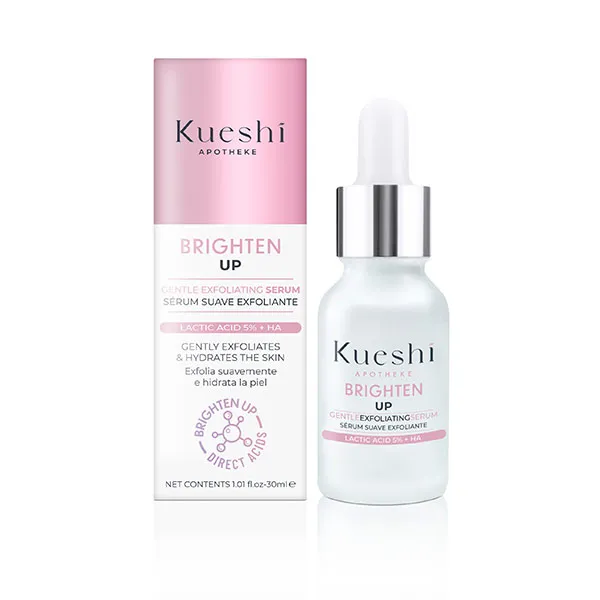 

Нежная отшелушивающая сыворотка для лица Apotheke Brighten Up Gentle Exfoliating Serum Kueshi, 30 ml