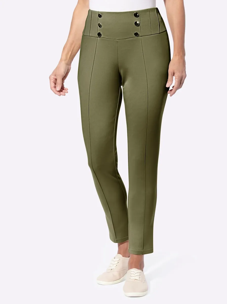

Трикотажные брюки Classic Basics, оливковый
