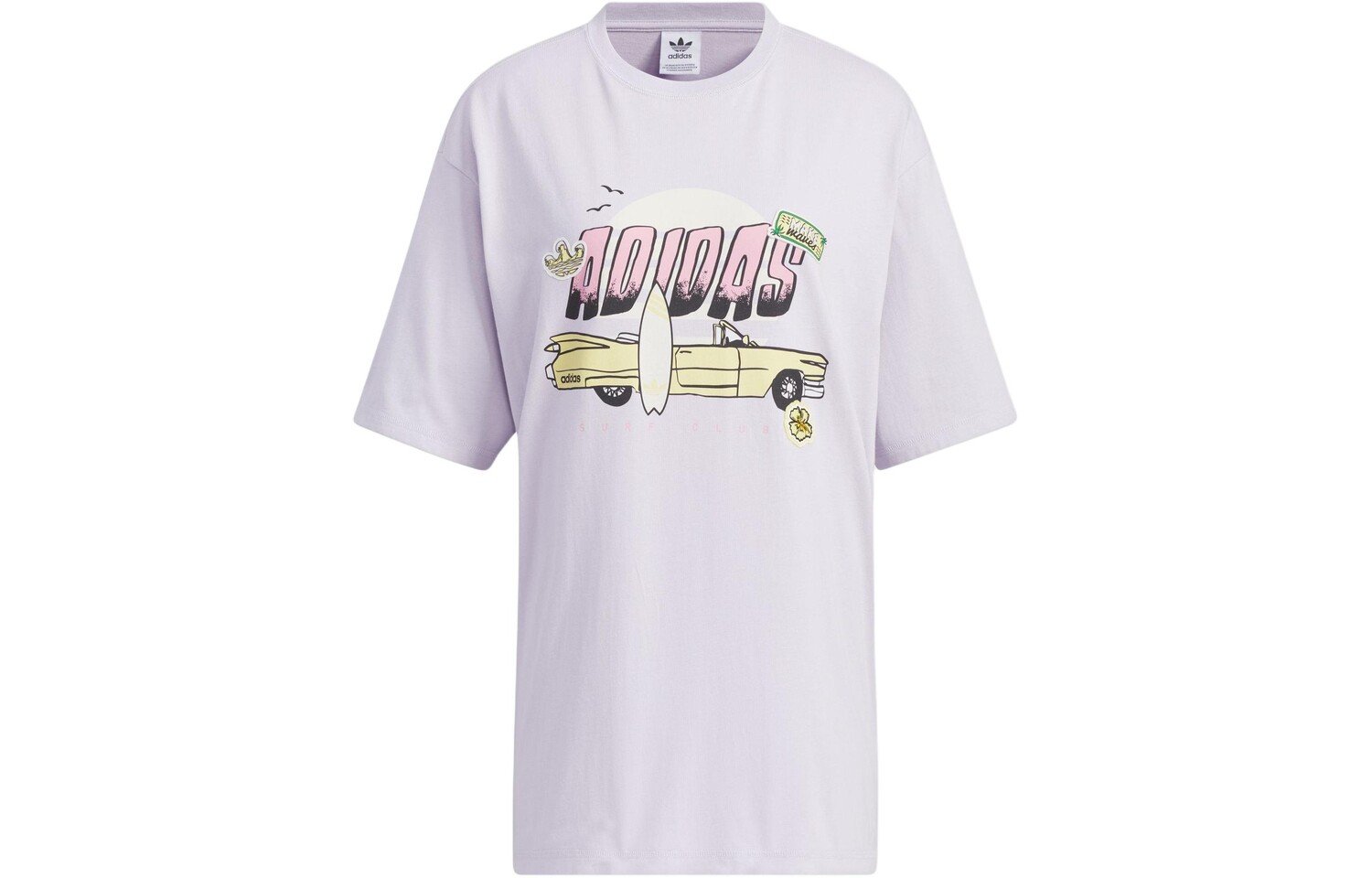 

Футболка женская сиреневая Adidas Originals