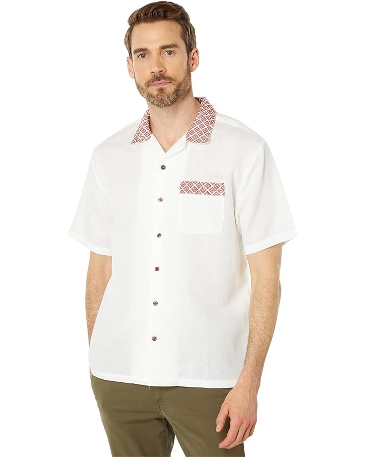 

Рубашка Brixton Bunker Woven, белый